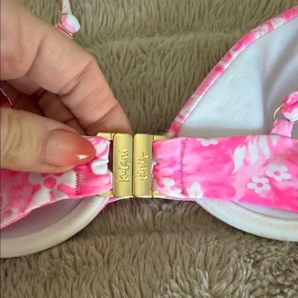 Pink Floral Bikini Set - Picture 2 of 8